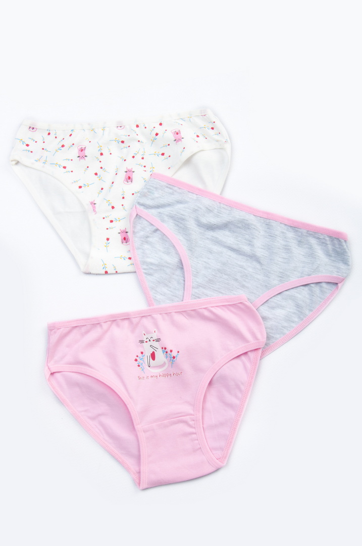 Набір трусів для дівчаток (з 3-х штук)